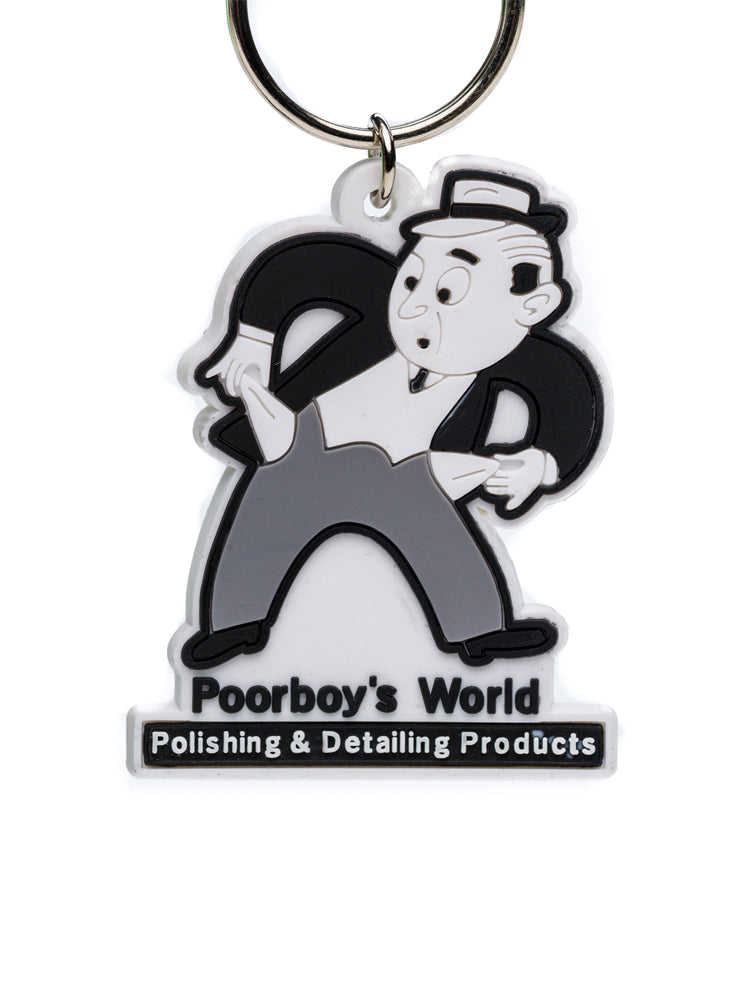 Poorboys PVC Keyring