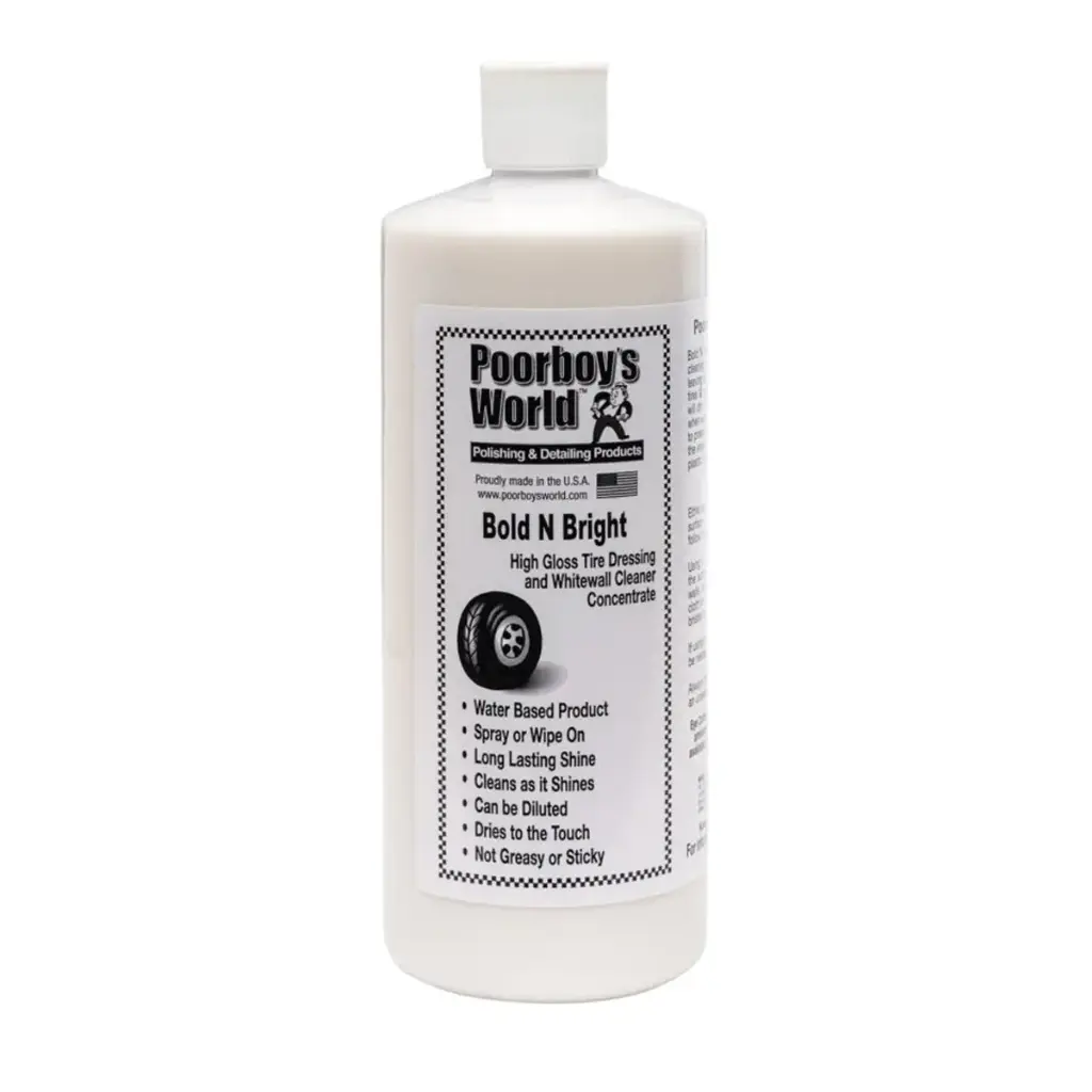 Poorboy's World Bold 'N Bright Tyre Dressing 32oz 946ml
