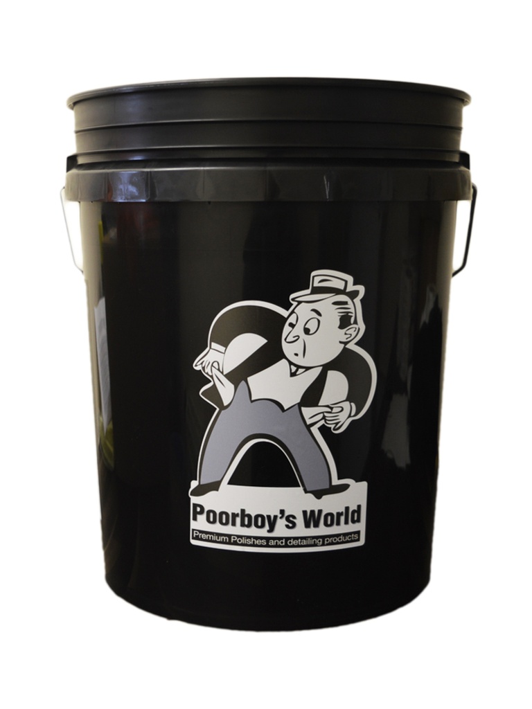 Poorboy's World Wash Bucket - Black