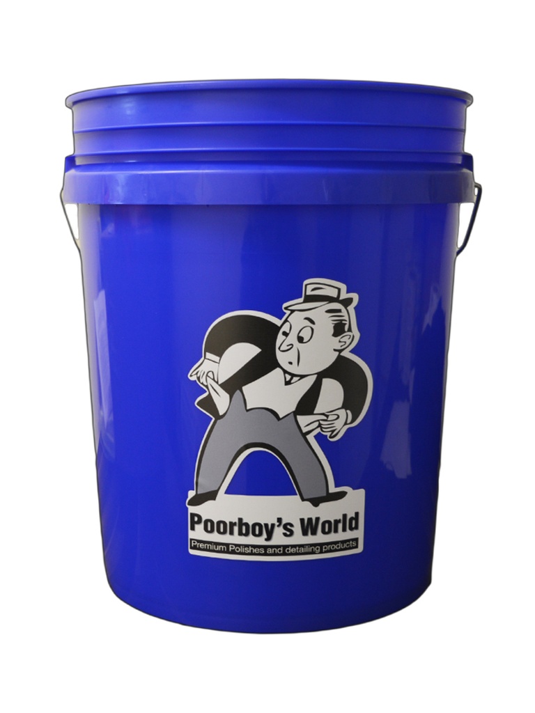Poorboy's World Wash Bucket - Blue