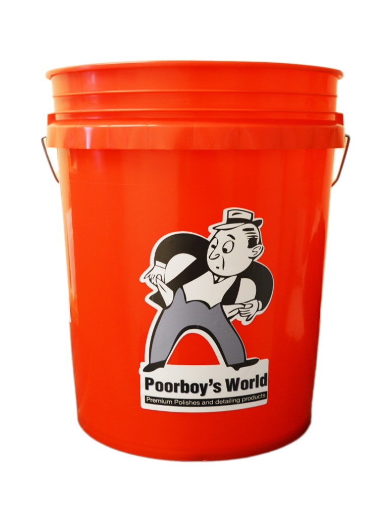 Poorboy's World Wash Bucket - Red