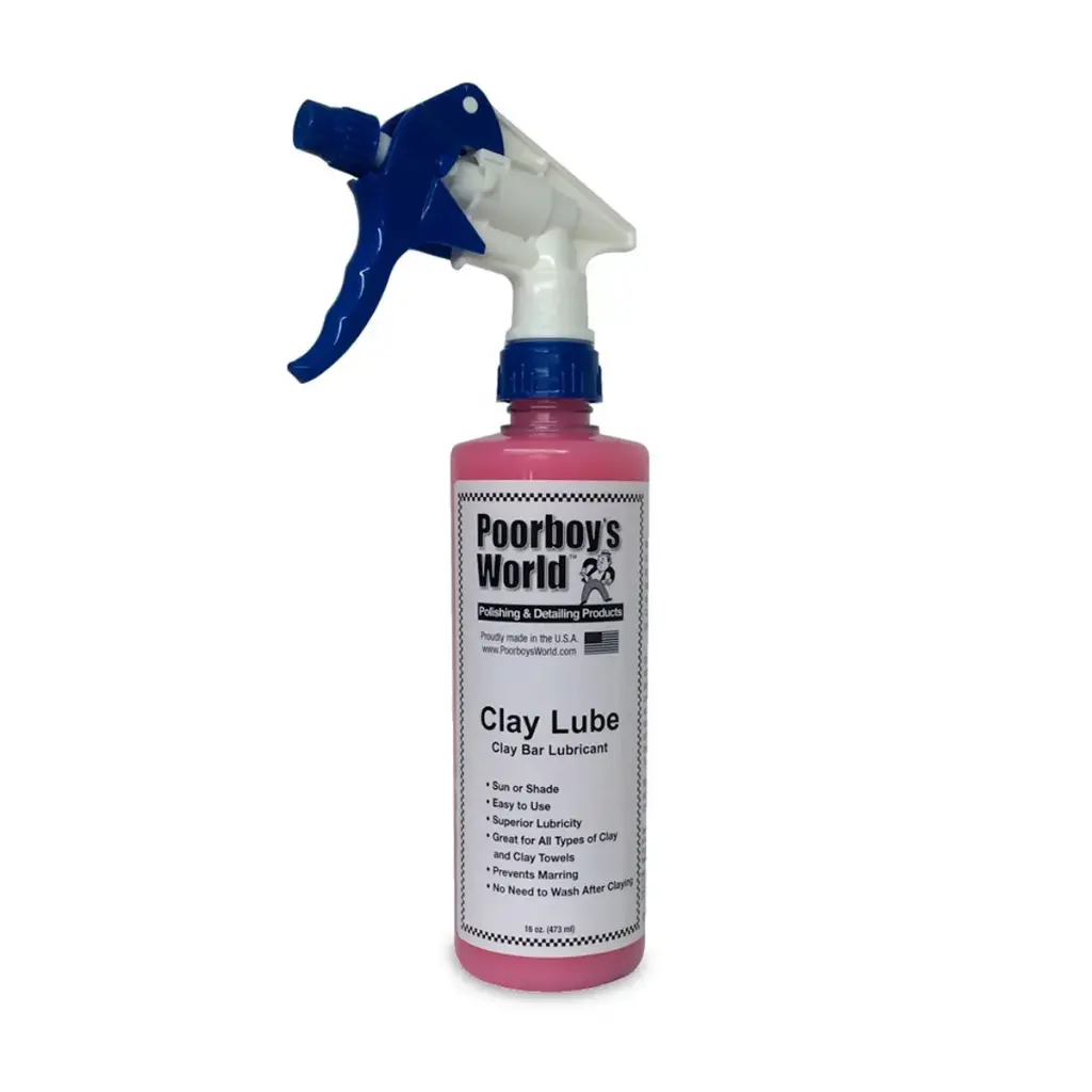 Poorboy's World Clay Lube 16oz 473ml - WITH SPRAYER