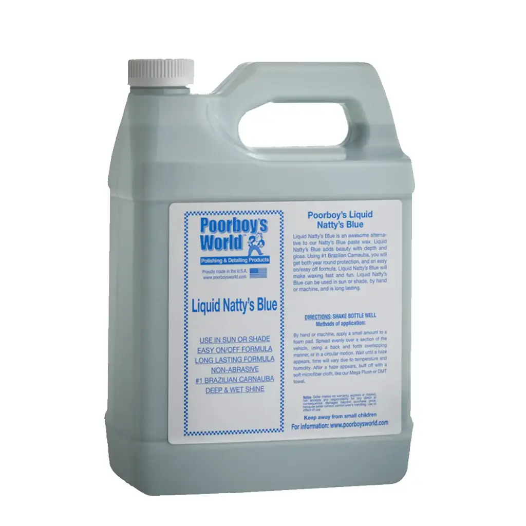 Poorboy's World Liquid Natty's Wax Blue 128oz