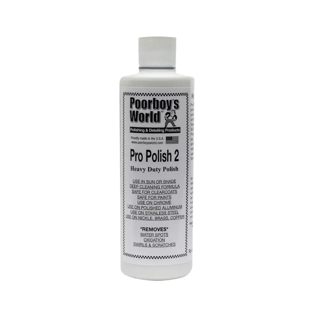 Poorboy's World Pro Polish 2 16oz 473ml