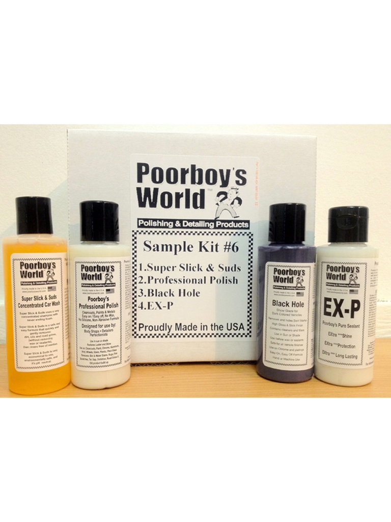 Poorboy's World Clean & Shine Sample Kit #6