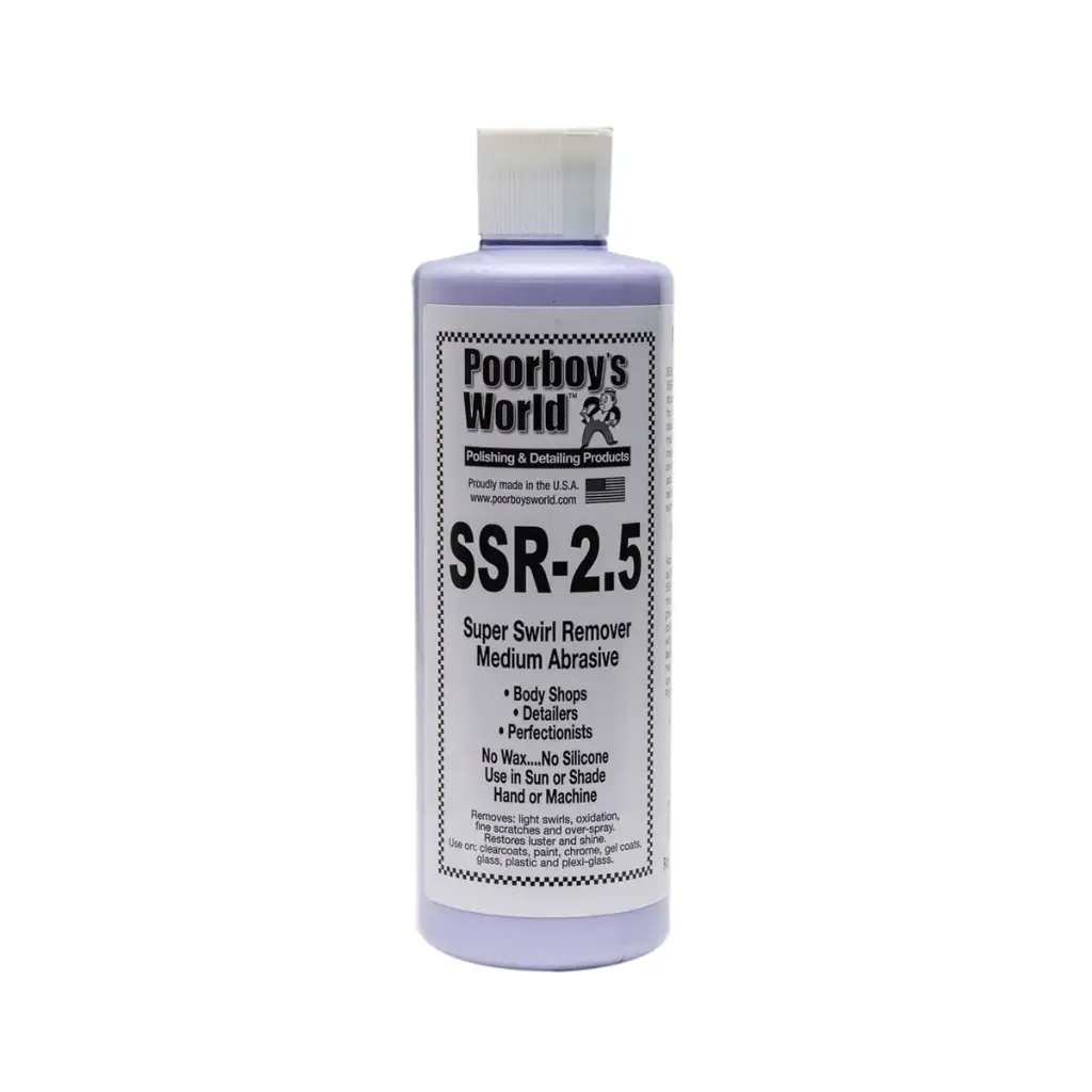 Poorboy's World SSR2.5 Super Swirl Remover 16oz 473ml