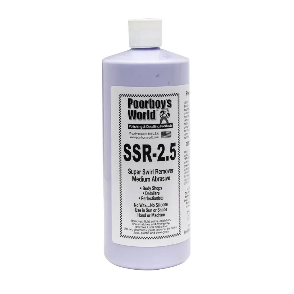 Poorboy's World SSR2.5 Super Swirl Remover 32oz 946ml