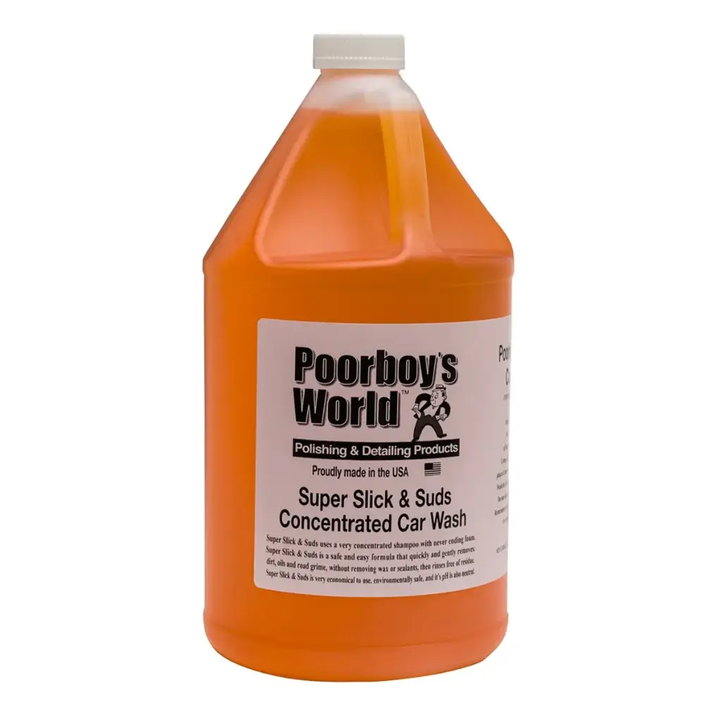 Poorboy's World Super Slick & Suds Concentrated Car Wash 128oz 3.78L