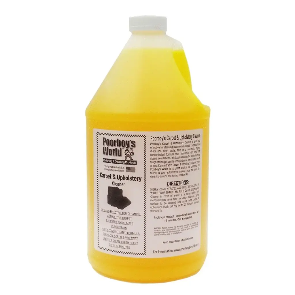 Poorboy's World Carpet and Upholstery Cleaner 128oz (3.78 litres)