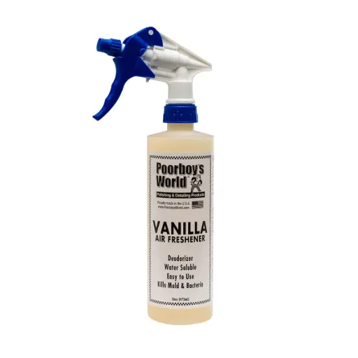 [PB-AFV16] Poorboy's World Air Freshener Vanilla - 16oz 473ml - WITH SPRAYER