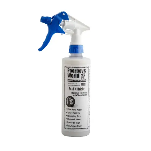 [PB-BB16] Poorboy's World Bold 'N Bright Tyre Dressing 16oz 473ml - WITH SPRAYER