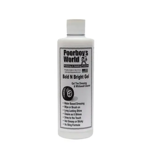 [PB-BBG16] Poorboy's World Bold 'N Bright Tyre Gel 16oz 473ml