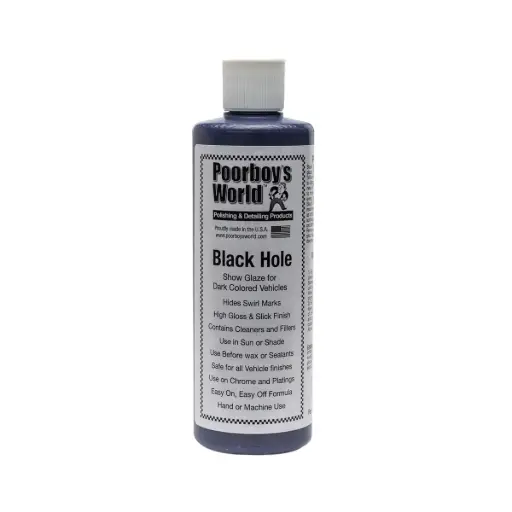 [PB-BH16] Poorboy's World Black Hole - Show Glaze for Dark Cars 16oz 473ml