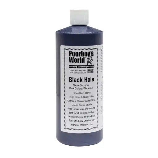 [PB-BH32] Poorboy's World Black Hole - Show Glaze for Dark Cars 32oz 946ml
