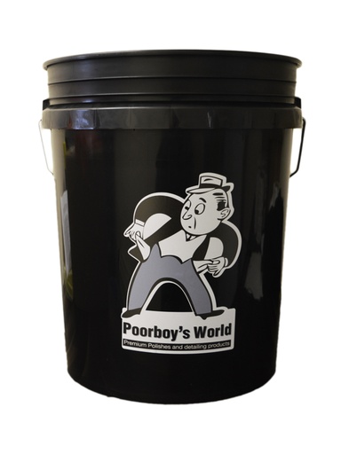 [PB-BUCKET-Black] Poorboy's World Wash Bucket - Black