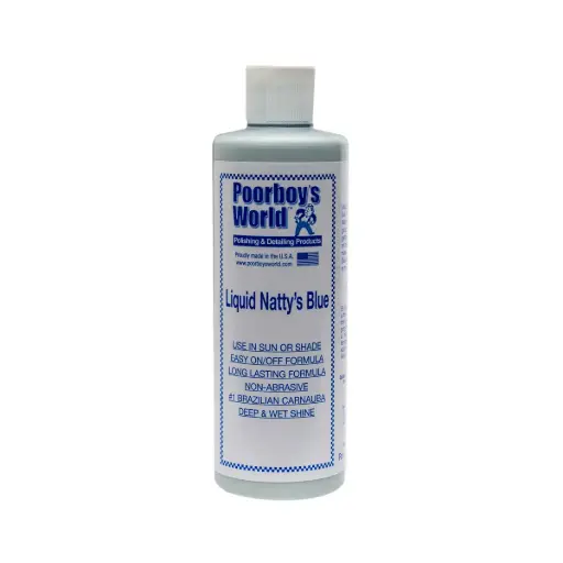 [PB-LNB16] Poorboy's World Liquid Natty's Wax Blue 16oz 473ml