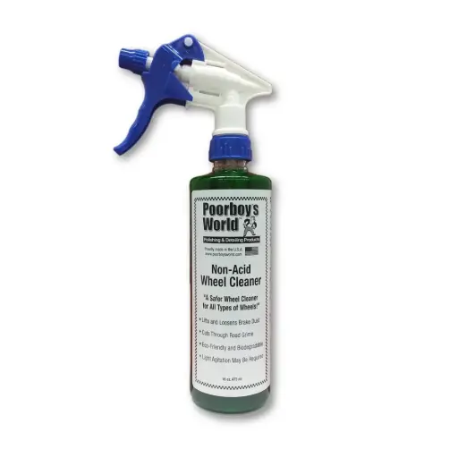 [PB-NAWC16] Poorboy's World Non-Acid Wheel Cleaner 16oz 473ml - WITH SPRAYER