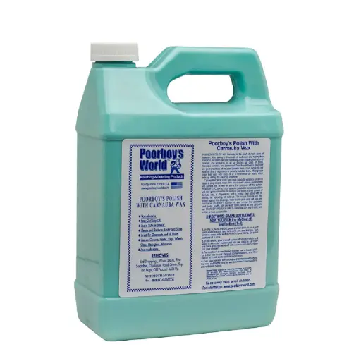[PB-PCB128] Poorboy's World Polish with Carnauba Blue 128oz 3.78L