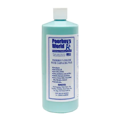 [PB-PCB32] Poorboy's World Polish with Carnauba (Blue) 32oz 946ml