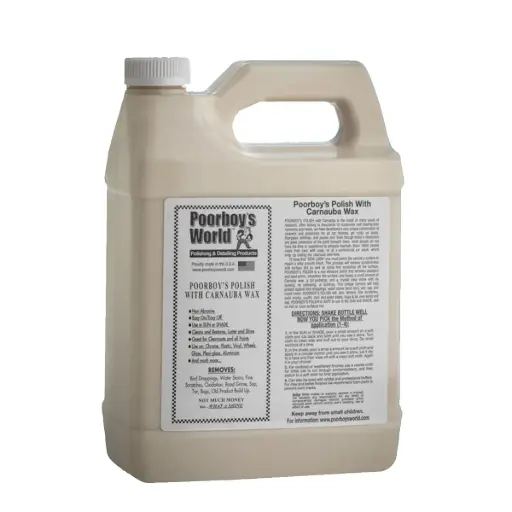 [PB-PWC128] Poorboy's World Polish with Carnauba 128oz 3.78L