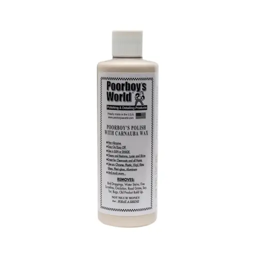 [PB-PWC16] Poorboy's World Polish with Carnauba 16oz 473ml