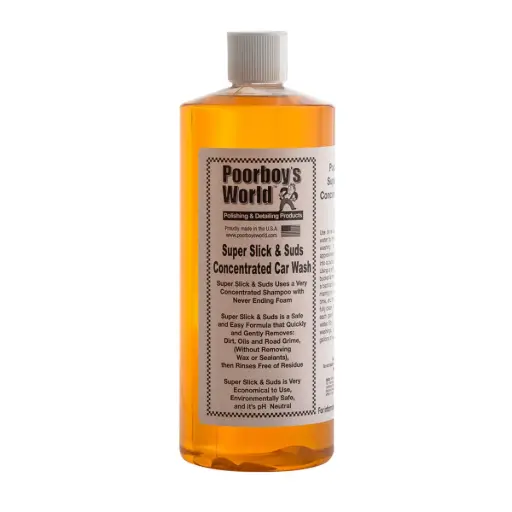 [PB-SS32] Poorboy's World Super Slick & Suds Car Wash 32oz 946ml