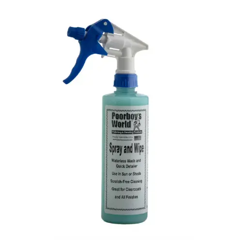 [PB-SW16] Poorboy's World Spray & Wipe 16oz 473ml - WITH SPRAYER
