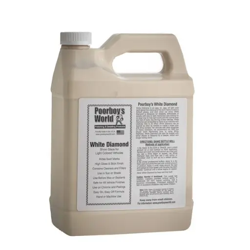 [PB-WD128] Poorboy's World White Diamond Show Glaze 128oz 3.78L