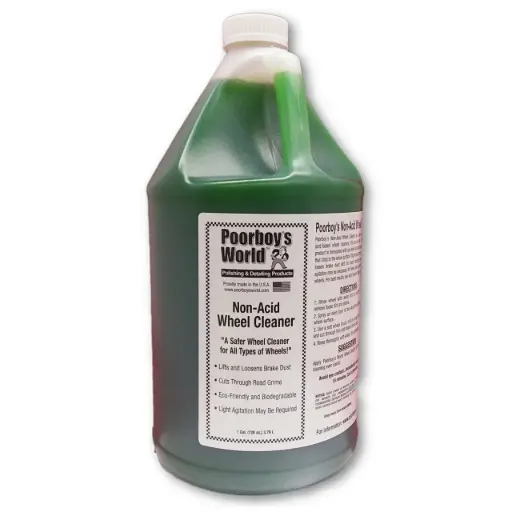 [PB-NAWC128] Poorboy's World Non-Acid Wheel Cleaner 128oz 3.78L